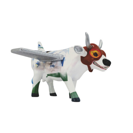 Animaux de la ferme Vache boviator CowParade résine taille M