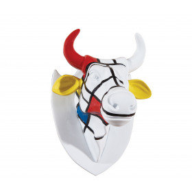 Vache tête trophée moondrian CowParade -40370