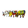 Animaux de la ferme Coffret 3 mini vaches picowso artpack résine CowParade -46602
