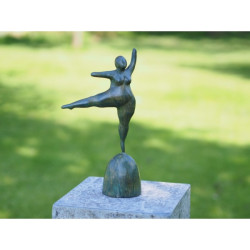 Décoration Statuette bronze personnage Statuette grande dame bronze -AN1378BR-B