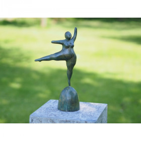 Statuette grande dame bronze -AN1378BR-B