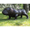 Animaux-Bois-Animaux-Bronzes propose Statue bronze chien bouledogue -B97078