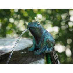 Animaux de la forêt Statuette grenouille bronze -AN1382BR-V-F