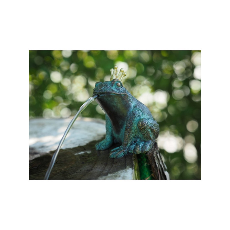 Animaux de la forêt Statuette grenouille bronze -AN1382BR-V-F
