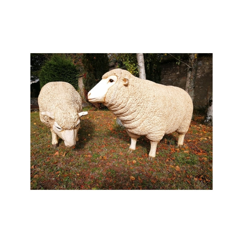 Animaux de la ferme Brebis Tête haute ornement animaux TA012B