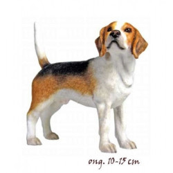 Animaux-Bois-Animaux-Bronzes propose Chien Beagle figurine animaux LP11653