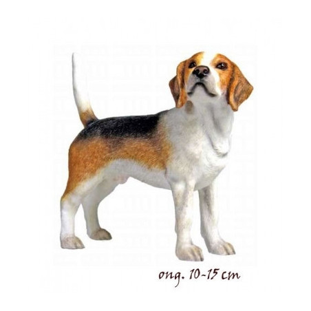 Animaux-Bois-Animaux-Bronzes propose Chien Beagle figurine animaux LP11653