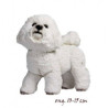 Animaux-Bois-Animaux-Bronzes propose Chien Bichon Frisé figurine animaux LP3952