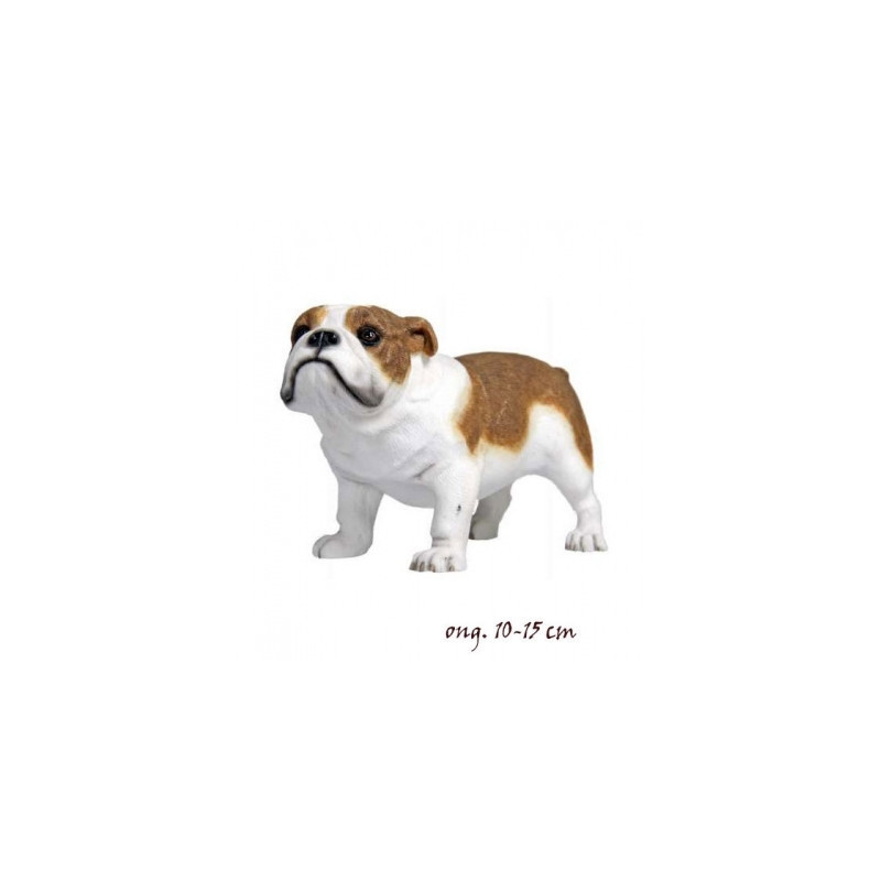 Animaux-Bois-Animaux-Bronzes propose Chien Buldog anglais figurine animaux LP1353