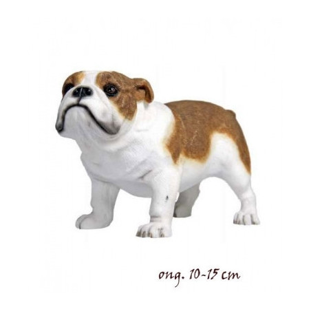 Animaux-Bois-Animaux-Bronzes propose Chien Buldog anglais figurine animaux LP1353