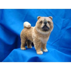 Animaux-Bois-Animaux-Bronzes propose Chien Chow Chow figurine animaux LP14182
