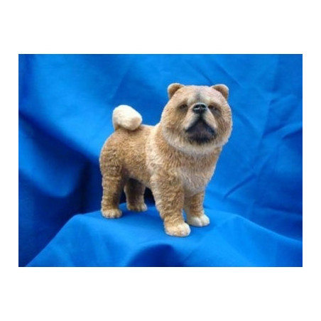 Animaux-Bois-Animaux-Bronzes propose Chien Chow Chow figurine animaux LP14182