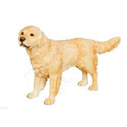 Animaux-Bois-Animaux-Bronzes propose Chien Golden Retriever figurine animaux LP14279