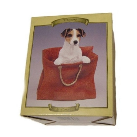 Animaux-Bois-Animaux-Bronzes propose Chien Jack russel junior figurine animaux LP13533