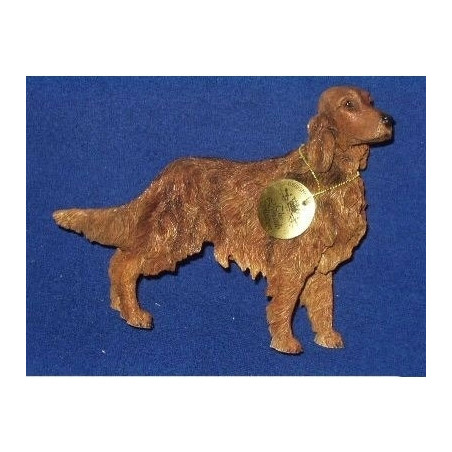 Animaux-Bois-Animaux-Bronzes propose Chien Setter irlandais figurine animaux LP14181
