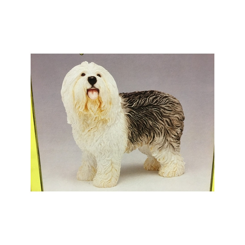 Animaux-Bois-Animaux-Bronzes propose Chien Sheepdog figurine animaux LP3018