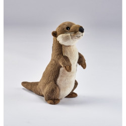 Animaux de la forêt Loutre dressée 20cmh peluche animalière -1790