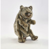 Animaux-Bois-Animaux-Bronzes propose Wombat marionnette à main peluche animalière -4029