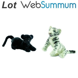 Félin Promotion peluche fauve peluche animalière -LWS-29