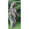 Décoration animaux Automate grizzly dressé peluche animalière -0195