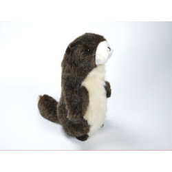  Animaux de la forêt Miniature marmotte 20 cm peluche réaliste Piutre 4267 (2)