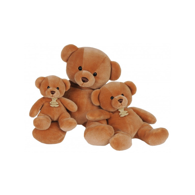 Animaux-Bois-Animaux-Bronzes propose Peluche Ours baby chataigne (GM) Histoire d'Ours 2005