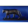 Décoration Statue résine Statuette Panthère noire Pompon POM08