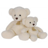 Animaux-Bois-Animaux-Bronzes propose Peluche Ours baby ivoire (PM) Histoire d'Ours 2000