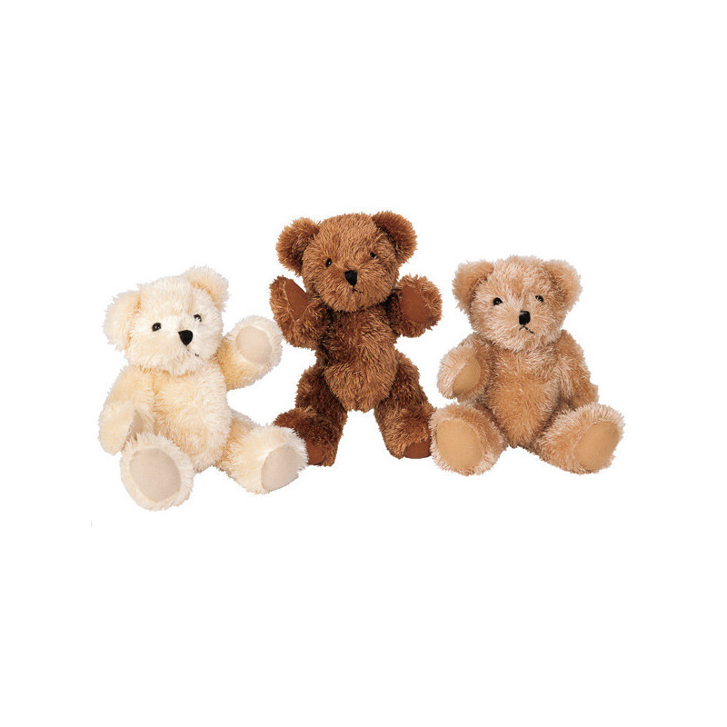 Peluche Ours articulés petit modèle lot de 3 -ho1061