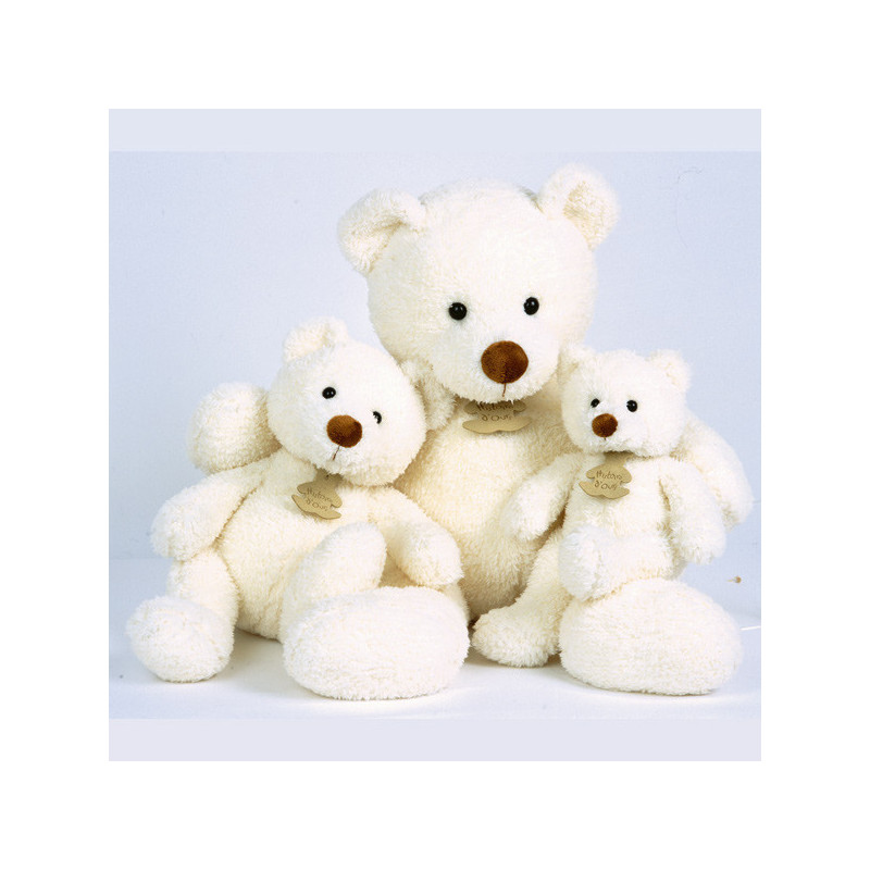 Peluche Ours neige grand modèle -ho1313