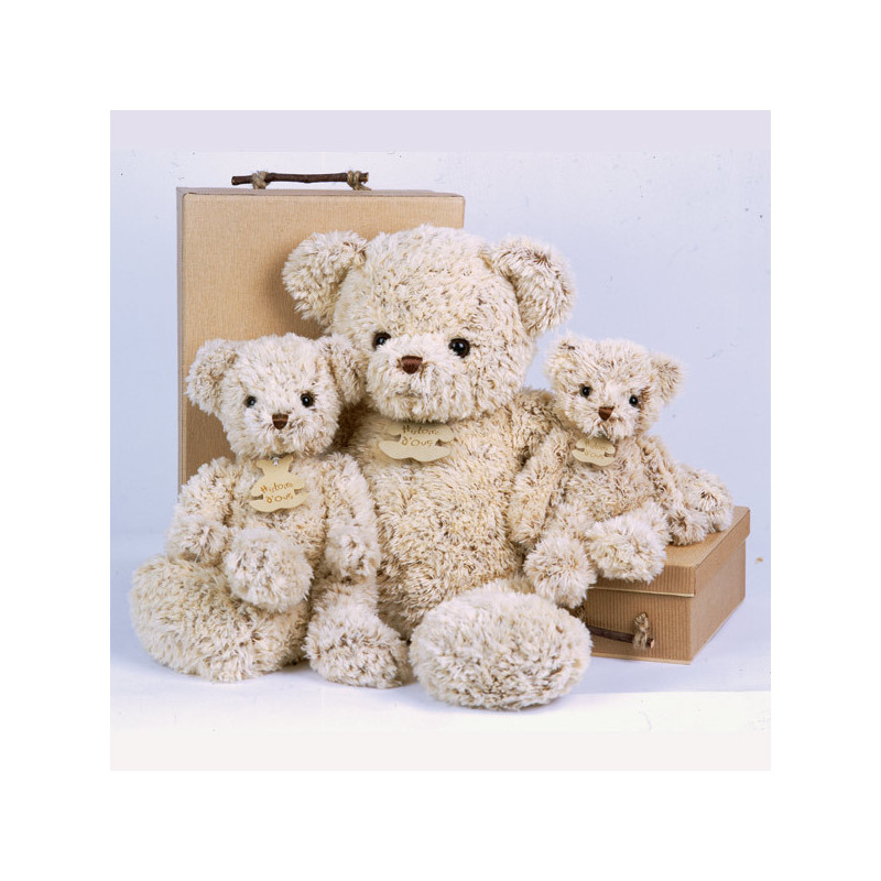 Peluche Ours tradition chiné moyen modèle -ho1064