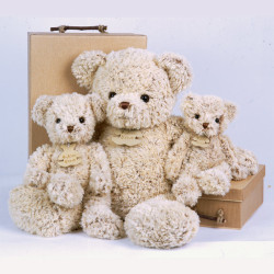 Animaux-Bois-Animaux-Bronzes propose Peluche Ours tradition chiné grand modèle -ho1302 (2)