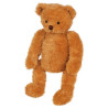 Animaux-Bois-Animaux-Bronzes propose Peluche Ours marron -ho1090