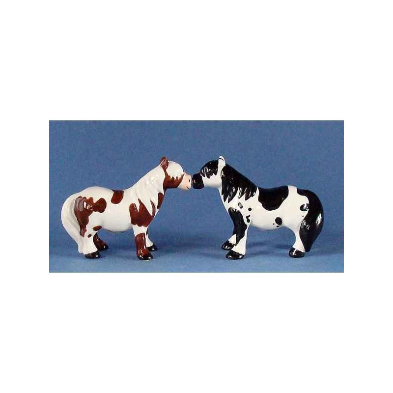 Figurine Poney Shetland Poivre et Sel MW93934