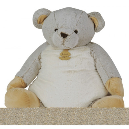 Animaux-Bois-Animaux-Bronzes propose Peluche ours z'animoos 60 cm histoire d'ours 2085