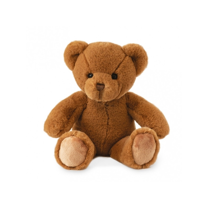 Animaux-Bois-Animaux-Bronzes propose Peluche Ours titours - marron 34 cm histoire d'ours -2883