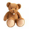 Animaux-Bois-Animaux-Bronzes propose Peluche Ours titours - marron 75 cm histoire d'ours -2909