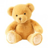 Animaux-Bois-Animaux-Bronzes propose Peluche Ours titours - miel 50 cm histoire d'ours -2907