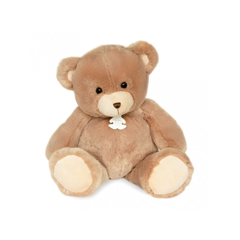 Animaux-Bois-Animaux-Bronzes propose Peluche Ours bellydou - champagne 60 cm histoire d'ours -2893