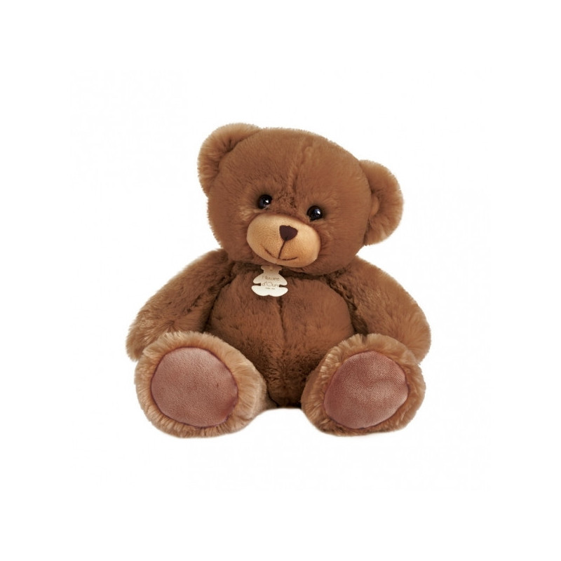 Animaux-Bois-Animaux-Bronzes propose Peluche Ours bellydou - marron 30 cm histoire d'ours -2888