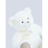 Animaux-Bois-Animaux-Bronzes propose Peluche Ours collection 40 cm - blanc histoire d'ours -DC3450