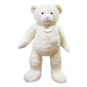 Animaux-Bois-Animaux-Bronzes propose Peluche Ours collection 200 cm - blanc histoire d'ours -DC3419