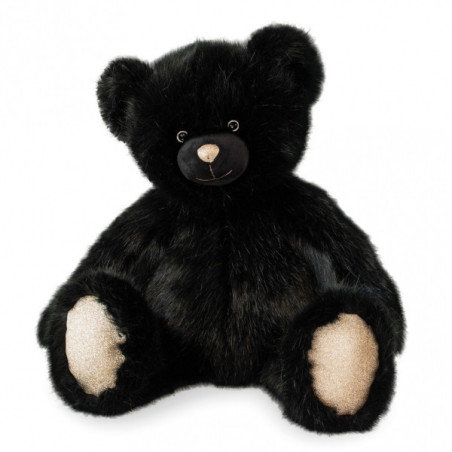 Animaux-Bois-Animaux-Bronzes propose Peluche Ours collection 60 cm - noir histoire d'ours -DC3458