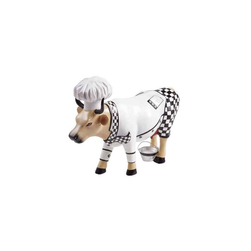 Animaux de la ferme Vache Chef Cow CowParade résine taille M