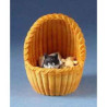 Figurine Chat Dubout Nid douillet  -DUB50