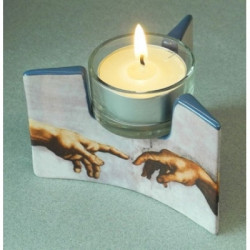 Photophore michelangelo touching hands Parastone -TT03MIC
