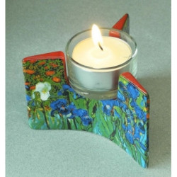 Photophore van gogh irises Parastone -TT02GO