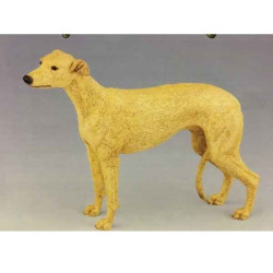 Animaux-Bois-Animaux-Bronzes propose Chien Lévrier figurine animaux LP14275 (2)