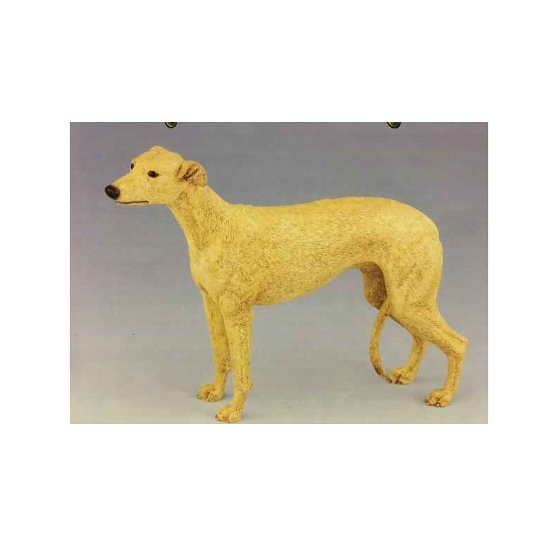 Animaux-Bois-Animaux-Bronzes propose Chien Lévrier figurine animaux LP14275