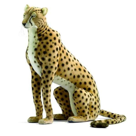 Peluche Anima Léopard assis 110cm